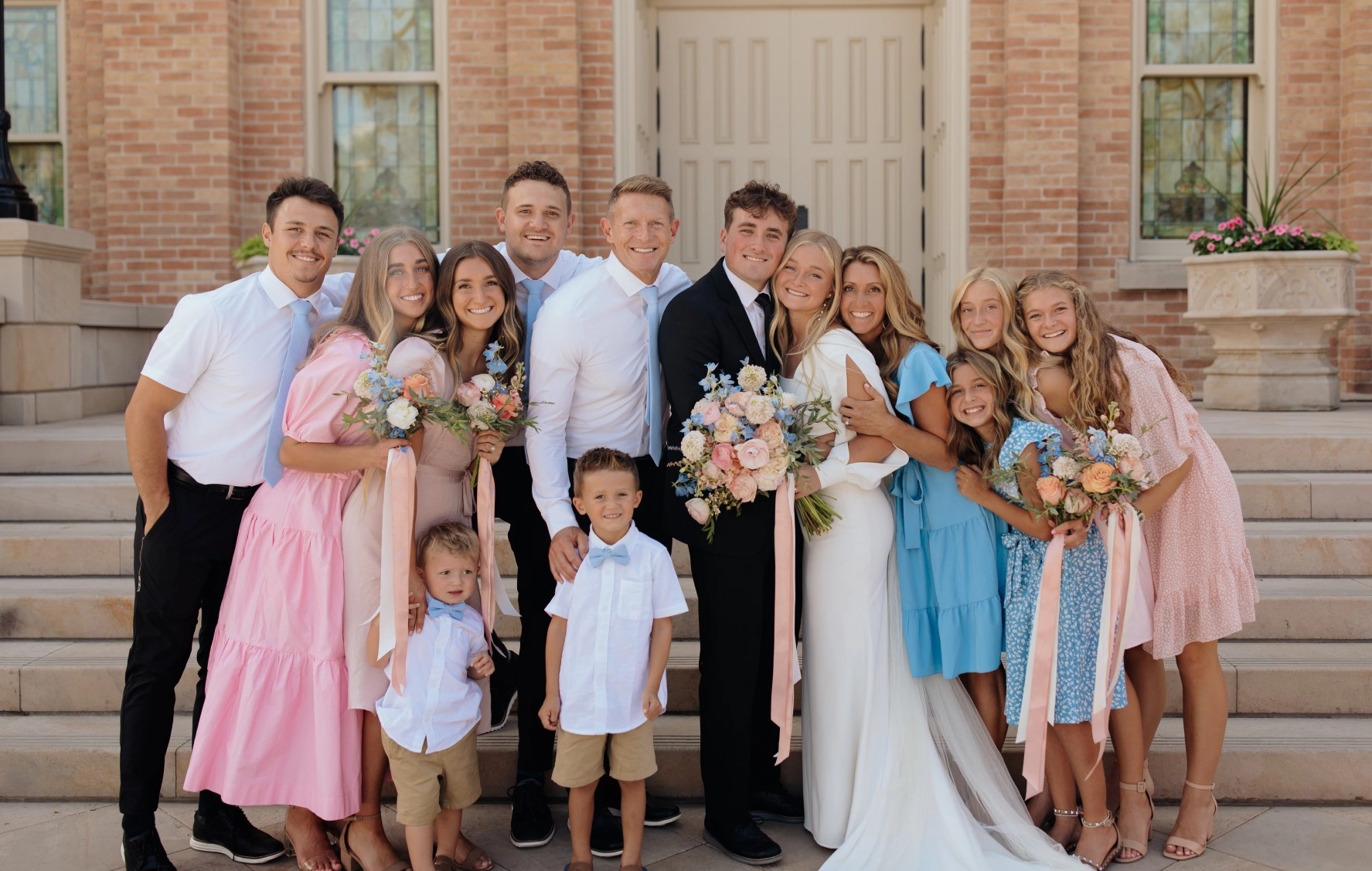 Dr. Brown Orthodontics - Family at wedding