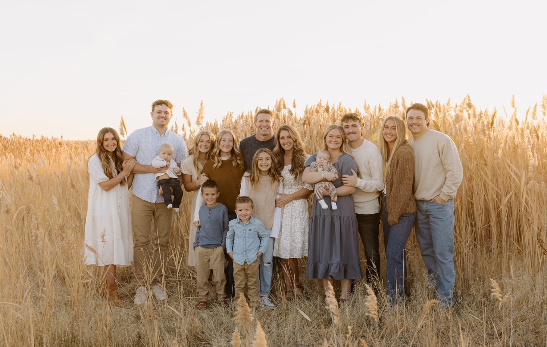 Dr. Brown and family